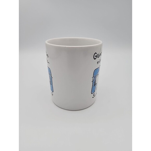 Coffee Mug Cup Cat Grandma You're too Nice for Words - So Will Hugs Do? Hallmark - Picture 2 of 4